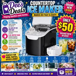 Countertop Ice Maker BRAND NEW IN BOX ONLY $50