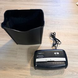 AmazonBasics Paper Shredder with Bin