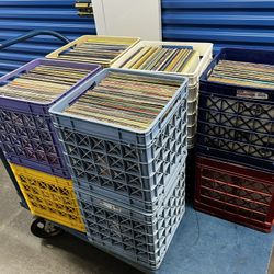 Large Dj Record Collection Just Acquired