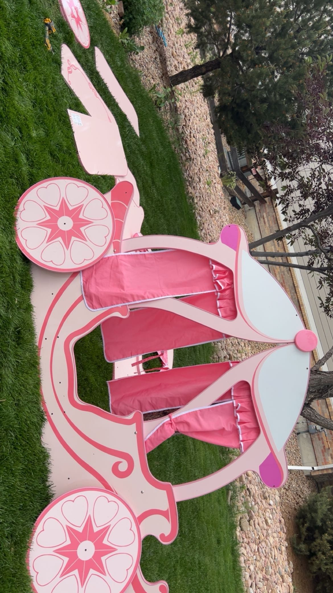 princess carriage bed