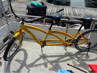 Tandem bicycle