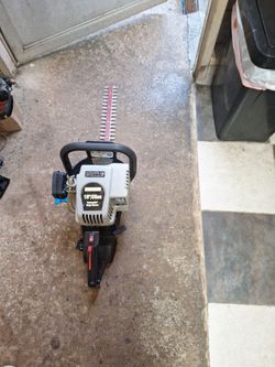 Hedge CRAFTSMAN gas 2cycle 25cc/19" run good