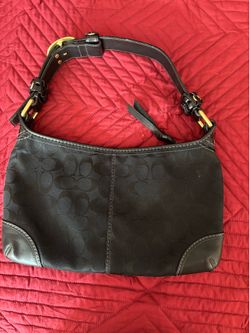 Black coach bag