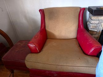 Chair with a foot stool