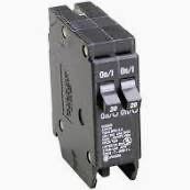 EATON - 20 Amp Tandem Circuit Breaker Plug-In - 20/20 Amp - 1 Pole - 120 Volt