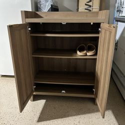 Large Entryway Shoe Cabinet