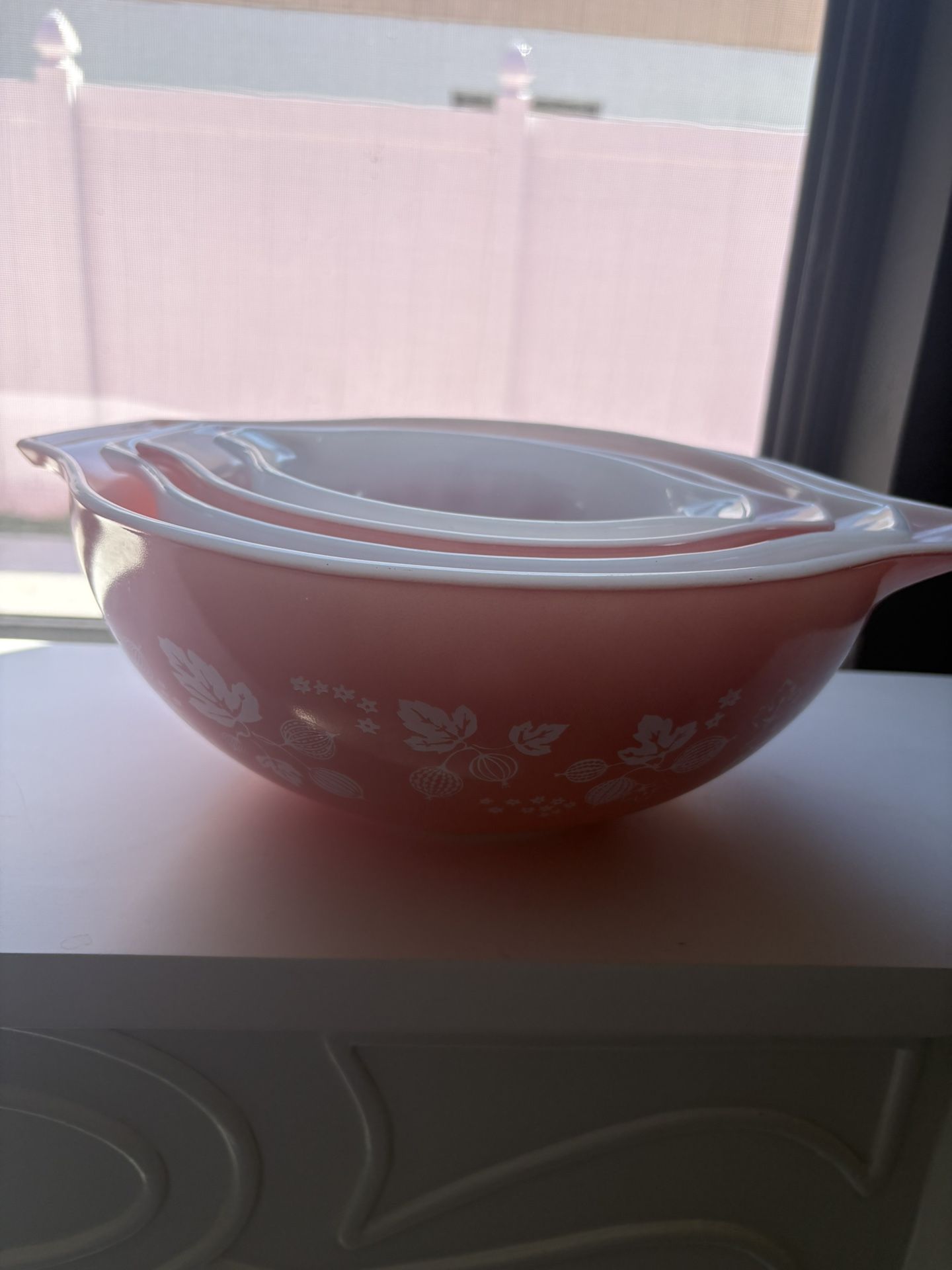 Vintage Pink White Gooseberry Cinderella 