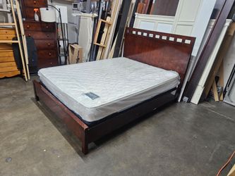 Queen Bed And Mattress