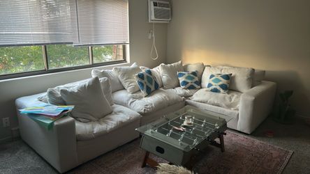 Cloud couches feathered filling