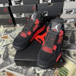 Jordan 4 Red Thunder Men Size 10
