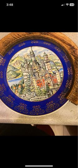 TK Burgwindheim Handmade Porcelain Plate