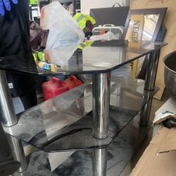 Glass Tv Stand 
