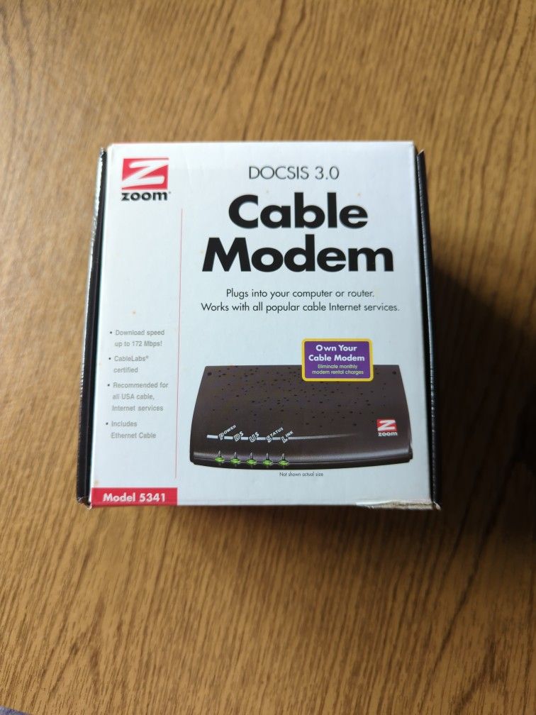 Zoom Cable Modem #5341