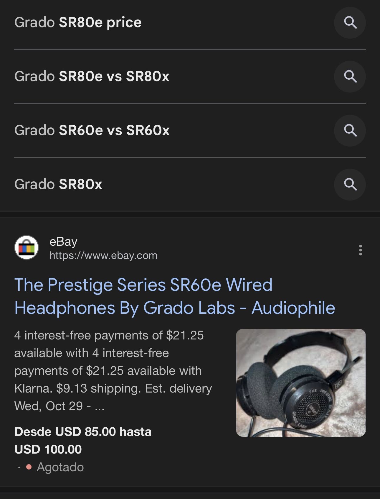 🎧 Grado SR60e  STUDIO Headphones 🎶