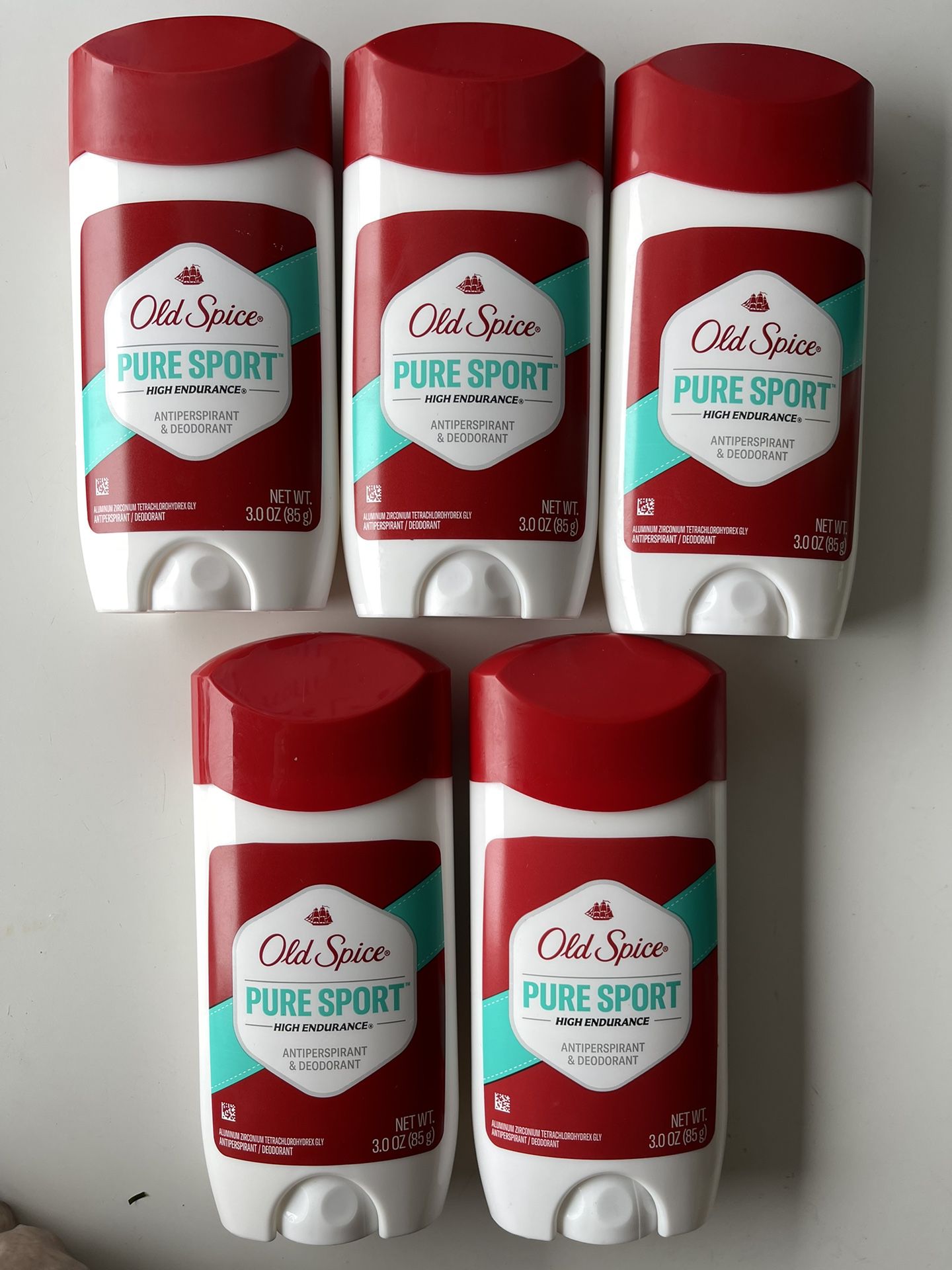 5 Old Spice Pure-sport Antiperspirant  Deodorant 