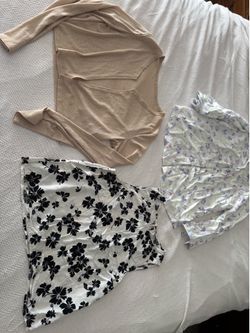 Women's clothing lot of 3 items, sizes S, M, all for $5