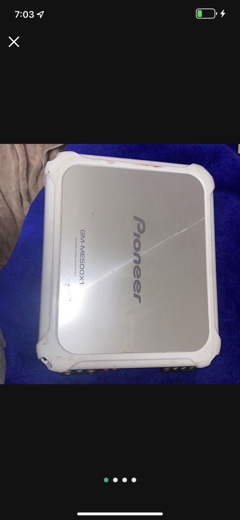 1600 Watt Pioneer Amplifier