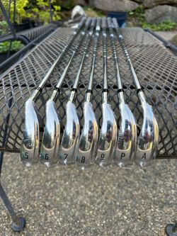 Callaway Rogue X Golf Clubs 5,6,7,8,9,P,A Stiff XP 95
