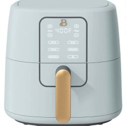 Beautiful 6 Qt Air Fryer with TurboCrisp Technology, EverGood™ Ceramic Nonstick Coating, Hydrangea     