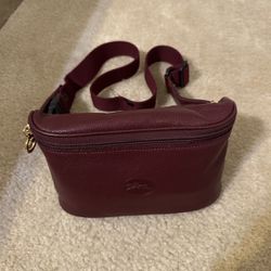 Longchamp leather body/belt bag