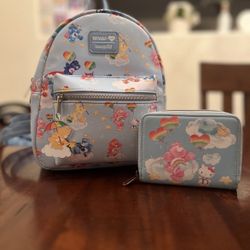 Care Bears Loungefly Wallet & Bag 