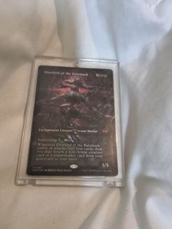 MTG Overlord of the Balemurk Borderless Foil Card