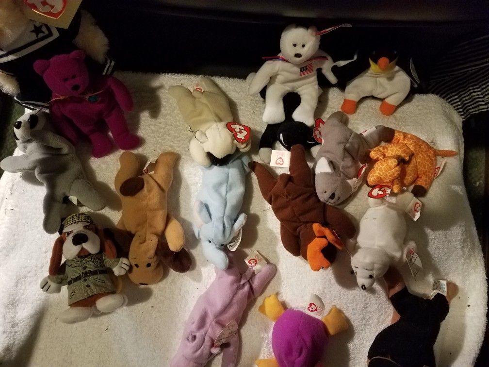 Beanie Babies 50 Cent each