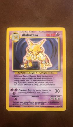 1999 Holo Alakazam