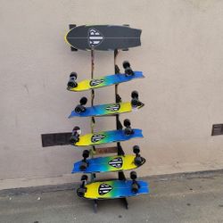 Quiksilver Retro Twin 9" Skateboard Longboard 
