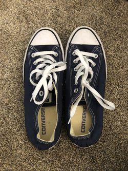 Blue converse