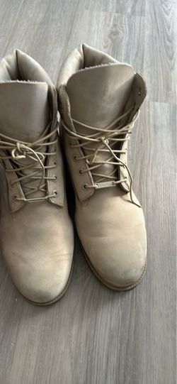 Timberland Wheat Nubuck Lace-Up Boots