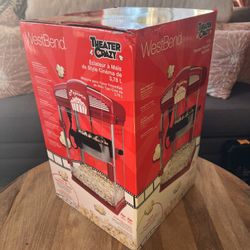 West Bend Theatre, crazy popcorn machine