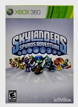 Xbox 360 Skylanders Game + 4 Figures and Base