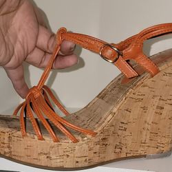 Banana Republic Shoe cork wedge size 7.5