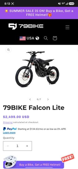 79 Falcon lite E Bike