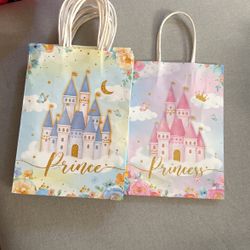10 Prince And 1 Princess Gift Bags 