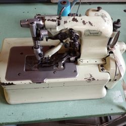 Industrial Coverstitch Sewing Machine – Vintage Heavy Duty