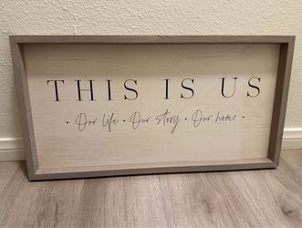 This Is Us Home Wooden Frame