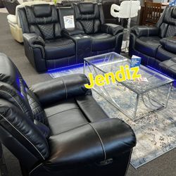 Power Reclining Livingroom Furniture Couches Sofa Sets 