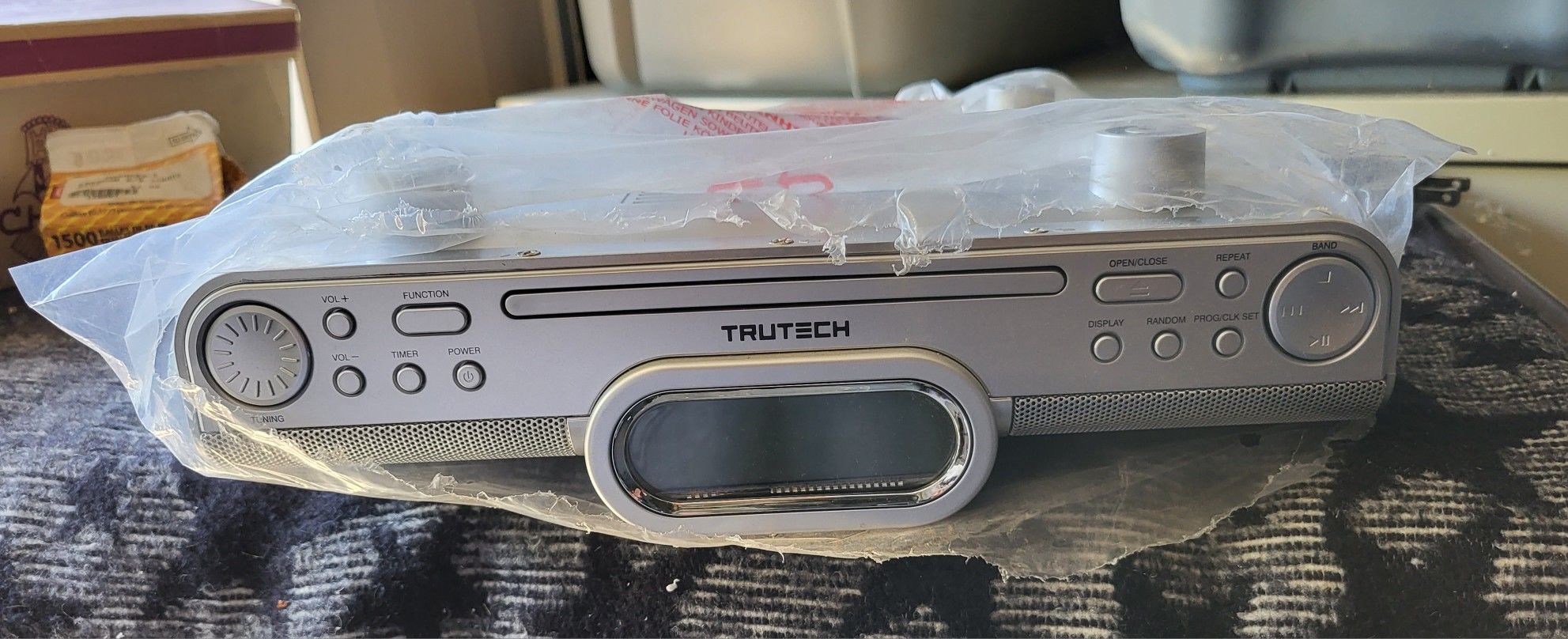 Trutech New Under The Cabinet Cd Am Fm Radio
