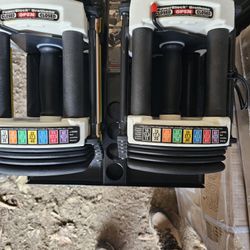 Powerblock Dumbells With Stand 