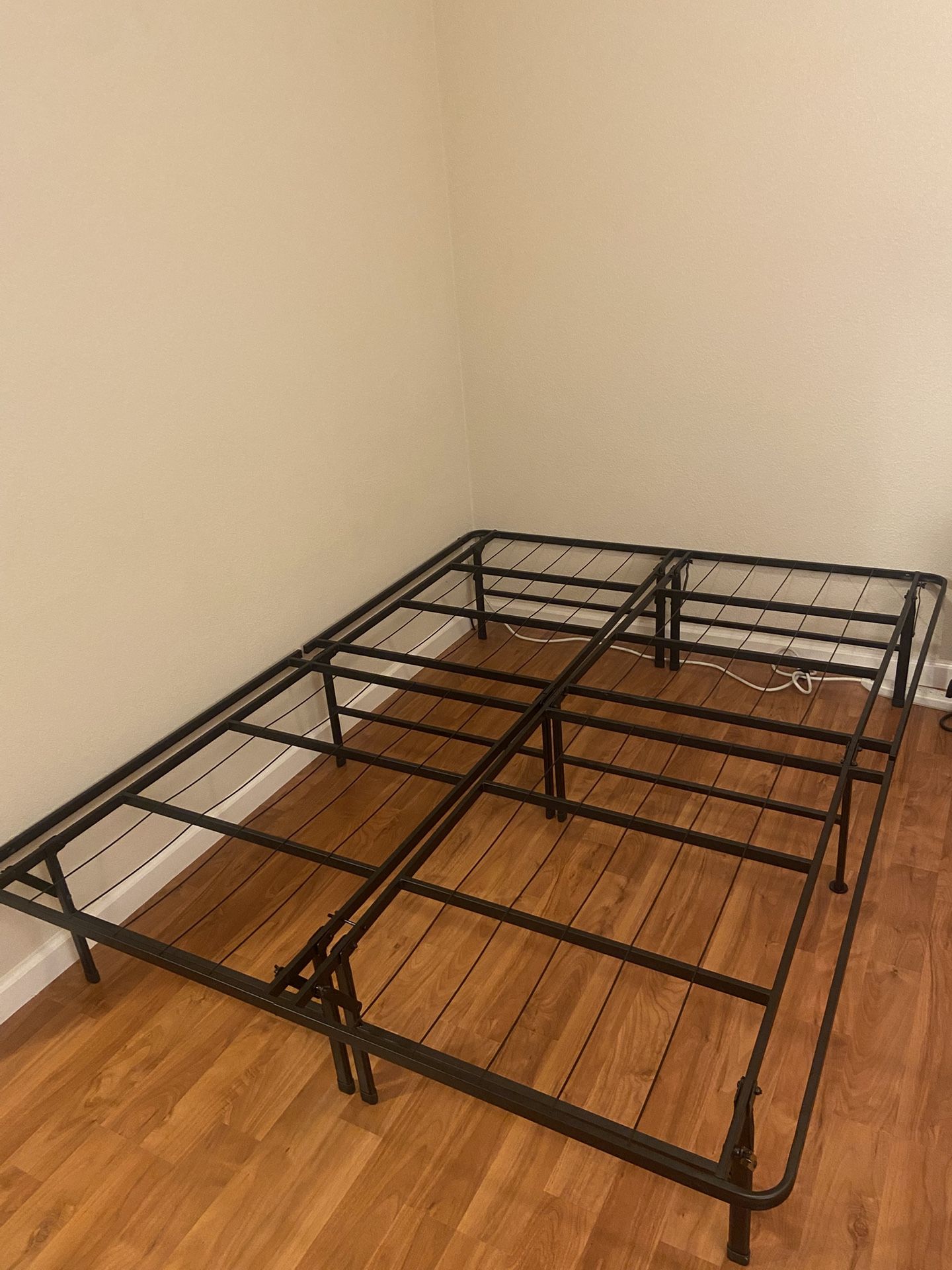 Queen Foldable Metal Bed Frame