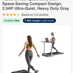 Under desk treadmill
