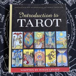 Introduction To Tarot Book By Susan Levitt