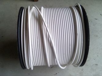 White Coax Cable