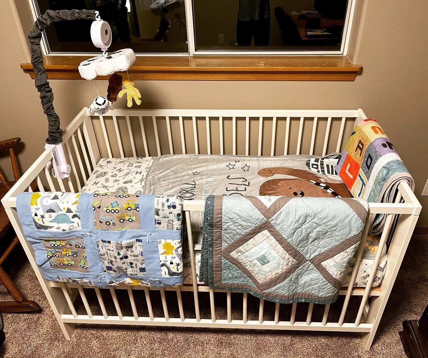 IKEA Crib/Toddler Bed and Mattress