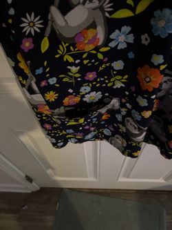 Sloth Floral Print scrub