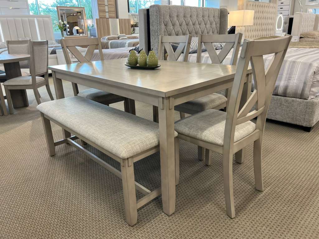 Dining Set 4x Chairs 