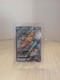 Dragonite V 192/203 Alternate Full Art Evolving Skies Pokemon English NM-
