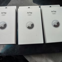 APPLE AIR TAGS 4 PACK BRAND NEW SEALED 